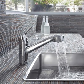 Смеситель для кухни Kludi Objekta однорычажный хром 325810575