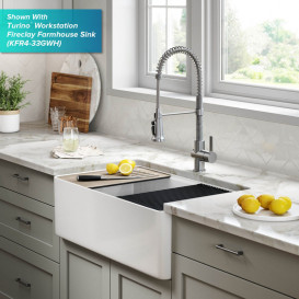 Смеситель для кухни Kraus Britt под фильтр латунь нержавеющая сталь KFF-1691SFS