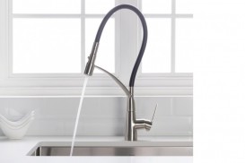 Змішувач для кухні Kraus CarboFlex змішувач нержавіюча сталь KPF-2830SS