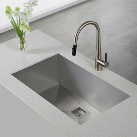 Смеситель для кухни Kraus Crespo однорычажный хром KPF-2720CH