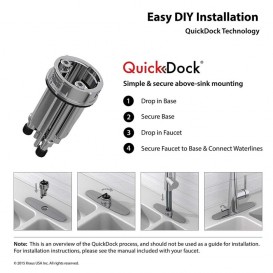 Змішувач для кухні Kraus Crespo змішувач нержавіюча сталь KPF-2730SS