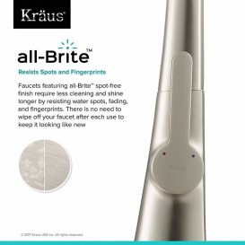 Змішувач для кухні Kraus Nolen змішувач нержавіюча сталь KPF-1673SFS