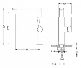 Змішувач для кухні Kraus змішувач хром UKR-83024CH