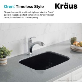 Змішувач для кухні Kraus Oren змішувач хром KPF-2252CH