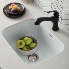 Смеситель для кухни Kraus Oren однорычажный матовый чёрный KPF-2252MB