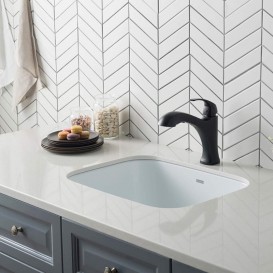 Смеситель для кухни Kraus Oren однорычажный матовый чёрный KPF-2252MB