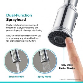 Змішувач для кухні Kraus Sellette змішувач хром KPF-1680CH