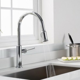 Змішувач для кухні Kraus Sellette змішувач хром KPF-1680CH