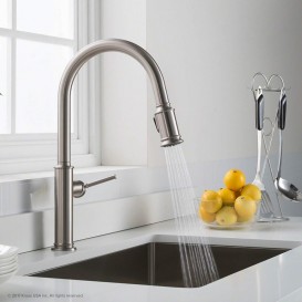 Змішувач для кухні Kraus Sellette змішувач нержавіюча сталь KPF-1680SFS