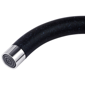 Смеситель для кухни Kroner KRM Mosel-B035 однорычажный черный CV020537