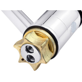 Смеситель для кухни Kroner KRM Odra-C030 однорычажный хром CV021079