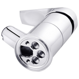 Смеситель для кухни Kroner KRM Odra-C030-T с выдвижным изливом хром CV021127