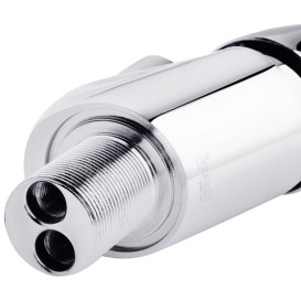 Змішувач для кухні Kroner KRM Odra-C032RED одноважільний хром/червоний CV021172