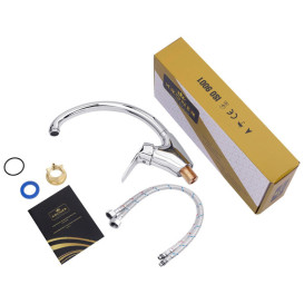 Змішувач для кухні Kroner KRM Odra-C034 одноважільний хром CV021180