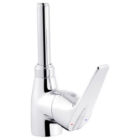 Смеситель для кухни Kroner KRM Odra-C039-1 с гибким изливом хром CV021200