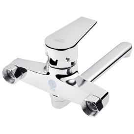 Смеситель для кухни Kroner KRM Oker-С040 настенный однорычажный хром CV031473