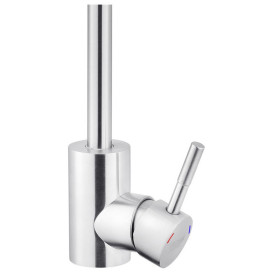 Змішувач для кухні Kroner KRP Edelstahl Klassisch-ESG035-1 із гнучким виливом нікель CV023002