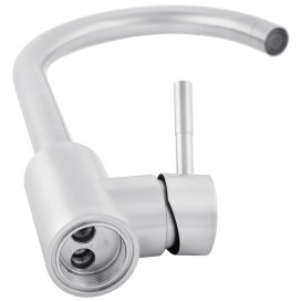 Смеситель для кухни Kroner KRP Edelstahl Klassisch-ESG035 однорычажный никель CV023000