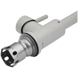 Змішувач для кухні Kroner KRP Edelstahl Klassisch-GRA035 одноважільний сірий CV023005