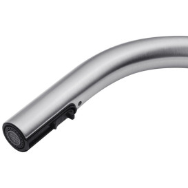 Смеситель для кухни Kroner KRP Edelstahl Klassisch-ESG03915 с выдвижным изливом нержавеющая сталь CV032281