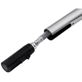 Смеситель для кухни Kroner KRP Edelstahl Klassisch-ESG03915 с выдвижным изливом нержавеющая сталь CV032281