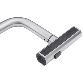 Смеситель для кухни Kroner KRP Edelstahl Klassisch-ESG03918 с выдвижным изливом нержавеющая сталь CV032498