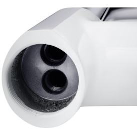 Змішувач для кухні Kroner KRP Essen-W030 одноважільний хром/білий CV024334