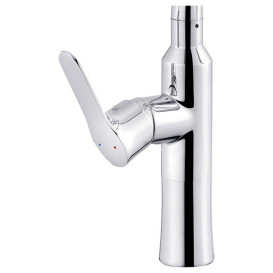 Смеситель для кухни Kroner KRP Küche-C035 с рефлекторным изливом хром CV020012