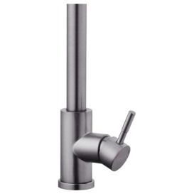 Смеситель для кухни Kroner KRP Klassisch-PVD03916 с выдвижным изливом графит CV032283