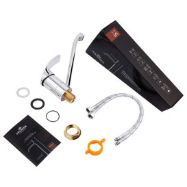 Смеситель для кухни Kroner KRP Konstante-C030 однорычажный хром CV023590