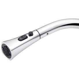 Смеситель для кухни Kroner KRP Makon-C030-T с выдвижным изливом хром CV033866