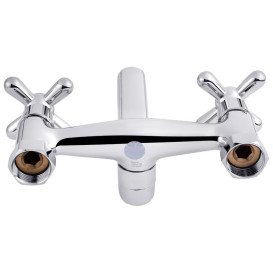 Змішувач для кухні Kroner KRP Royce-C040 настінний двовентильний хром CV029051