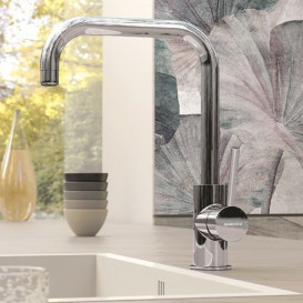 Смеситель для кухни Mariani Hermes однорычажный латунь хром 507HR