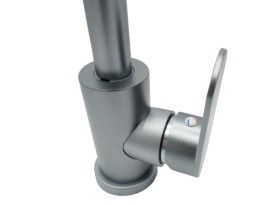 Змішувач для кухні Millz одноважільний срібло MRS-AL-A22 (silver)