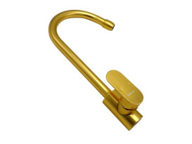 Смеситель для кухни Millz однорычажный золото MRS-AL-A-22(Gold)
