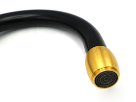 Смеситель для кухни Millz однорычажный черный/золото MRS-AL-A-22(Black&Gold)
