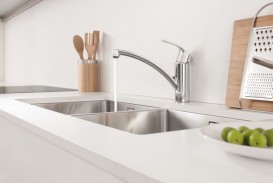 Смеситель для кухни однорычажный Grohe Eurosmart хром 3328120E