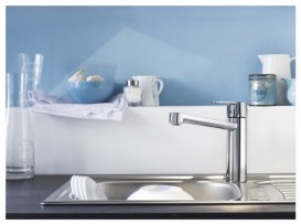 Змішувач для кухні одноважільний Grohe Get хром 30196000