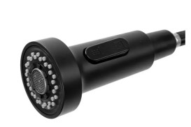 Змішувач для кухні Rea Colin одноважільний з висувною лійкою чорний REA-B4820