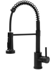 Змішувач для кухні Rea Colin одноважільний з висувною лійкою чорний REA-B4820