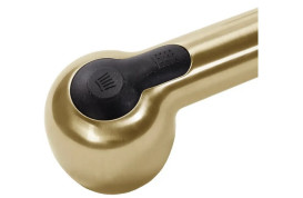 Смеситель для кухни Rea Troy однорычажный с выдвижной лейкой матовое золото REA-B6302