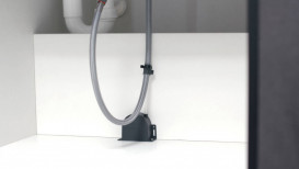 Смеситель для кухни с выдвижной лейкой Hansgrohe Zesis M33 150 с sBox lite однорычажный хром 74803000