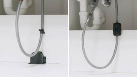 Змішувач для кухні з висувною лійкою Hansgrohe Zesis M33 150 з sBox lite одноважільний чорний матовий 74803670