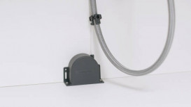 Смеситель для кухни с выдвижной лейкой Hansgrohe Zesis M33 150 с sBox lite однорычажный сталь 74803800