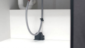 Смеситель для кухни с выдвижной лейкой Hansgrohe Zesis M33 150 с sBox lite однорычажный сталь 74803800