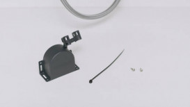 Смеситель для кухни с выдвижной лейкой Hansgrohe Zesis M33 150 с sBox lite однорычажный сталь 74803800