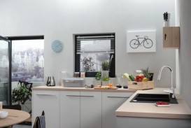 Смеситель для кухни с выдвижной лейкой однорычажный Hansgrohe коллекция M42 хром 71800000