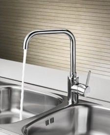 Смеситель для кухни с высоким изливом Roca Targa однорычажный латунь хром A5A8360C00