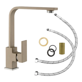 Смеситель для кухни Sink Quality Moon однорычажный бежевый BNK-b