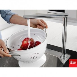 Смеситель для кухни Teka FO 985 одновентильный для установки перед окном хром 629850200